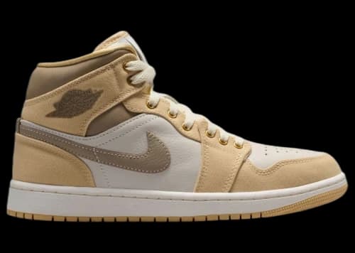 Jordan 1 Mid Khaki Sesame (Women's)