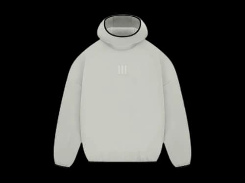 Fear of God Athletics Suede Fleece Hoodie Sesame