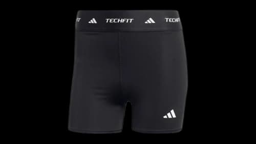 adidas Women's Techfit Stay In Play Short Leggings Black