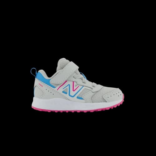 New Balance Fresh Foam 650 Bungee Lace Top Strap Toddler Wide 'Summer Fog Hi-Pink'