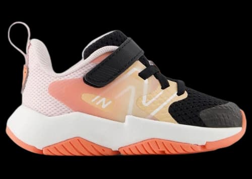 New Balance Rave Run v2 Bungee Lace Black Flare Rose Sugar (TD)