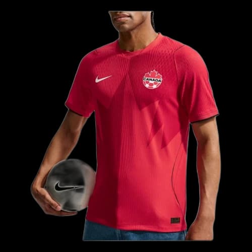 Nike Canada 2026 Match Home Authentic Jersey 'University Red Gym Red Black'