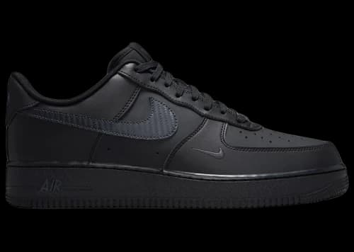 Nike Air Force 1 Low '07 Carbon Fiber Swoosh Black Anthracite