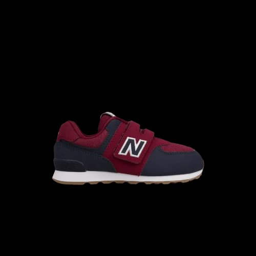 New Balance 574 Wide Infant 'Red Navy'