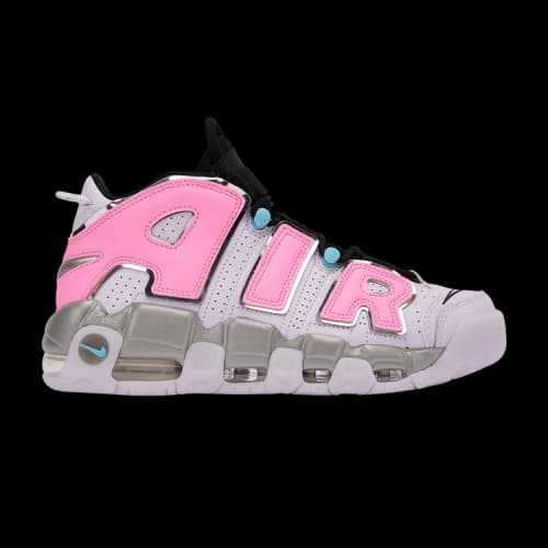 Nike Air More Uptempo 'Silver Vibrant Pink' (Women's)