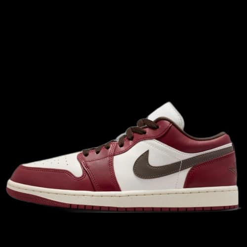 Air Jordan 1 Low SE 'Sail Baroque Brown Team Red'