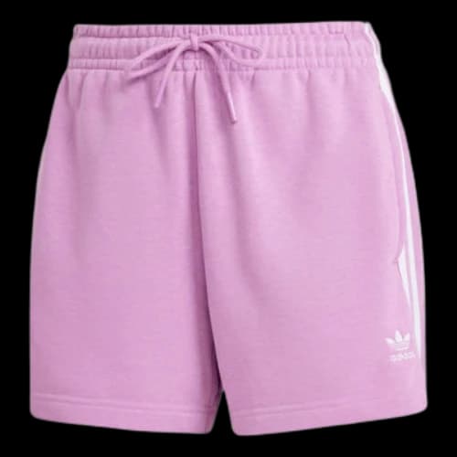 adidas 3-Stripes French Terry Shorts 'Purple' (Women's)