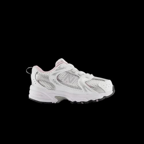 New Balance 530 Bungee Toddler Wide 'White Mid Century Pink'