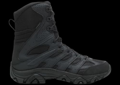 Merrell Moab 3 8" Tactical Zip Waterproof Boot Black