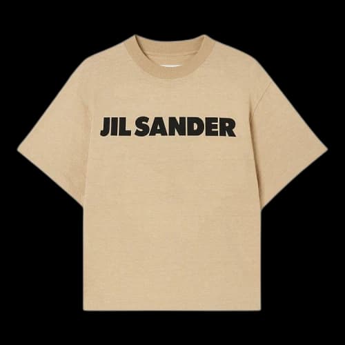 Jil Sander Logo T-Shirt 'Dark Sand'