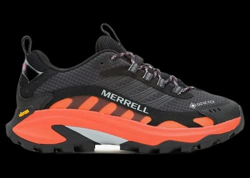 Merrell Moab Speed 2 Gore-Tex Black Orange (Women's)