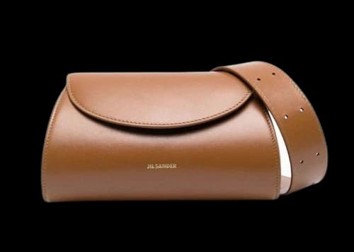 Jil Sander Cannolo Bag Brown