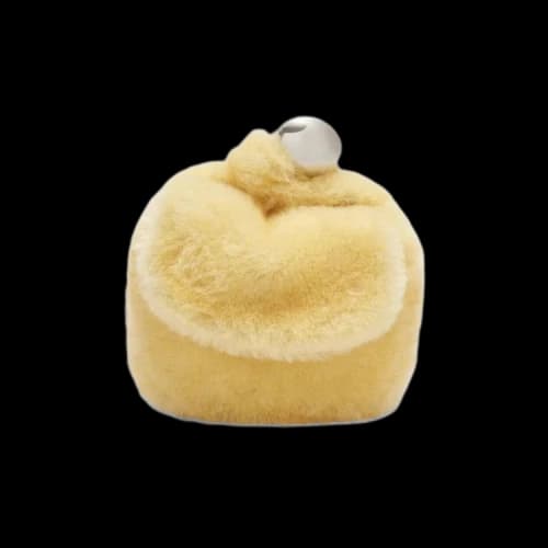 Jil Sander Sphere Small Pouch 'Pastel Yellow'