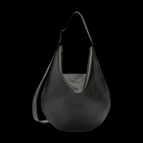 Jil Sander Large Moon Bag 'Black'