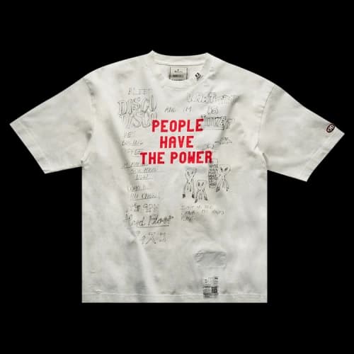 Maison Mihara Yasuhiro Distressed Tee 'White'