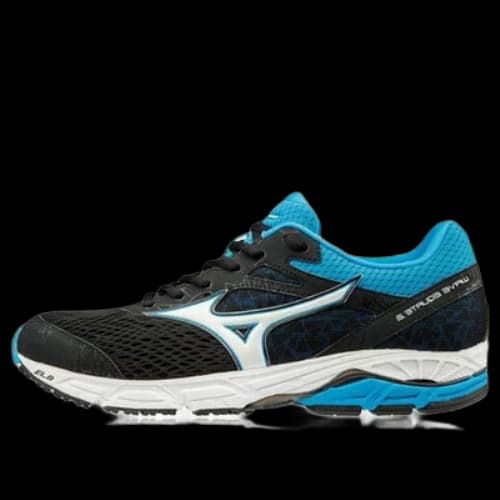 Mizuno Wave Equate 2 Low Tops Wear-resistant Black Blue White
