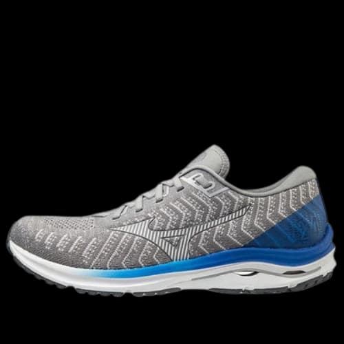 Mizuno Wave Rider 24 Waveknit 'Grey Blue'