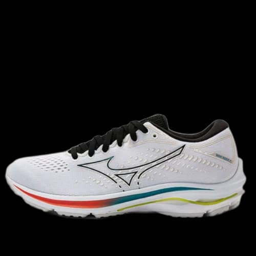 Mizuno Wave Rider 25 'White Black'