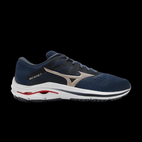 Mizuno Wave Inspire 17 Super Wide 'Navy Gold'