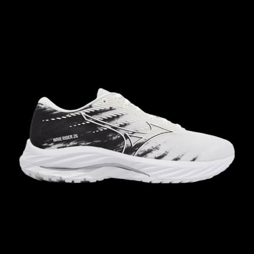 Mizuno Wave Rider 26 'White Black'