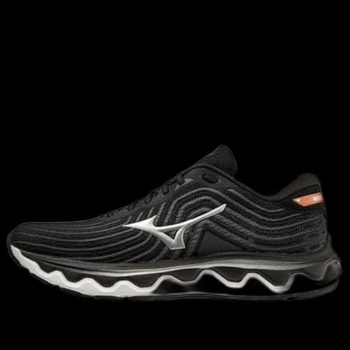 Mizuno Wave Horizon 6 'Black Silver White'