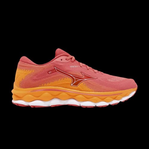 Mizuno Wave Sky 7 'Cayenne Carrot Curl'