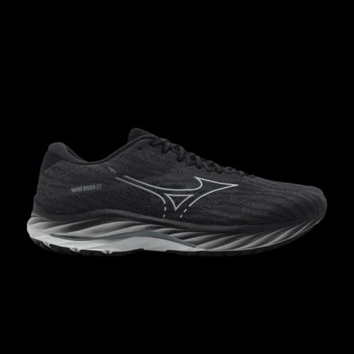 Mizuno Wave Rider 27 Super Wide 'Ebony Black'