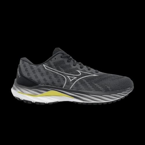Mizuno Wave Inspire 19 2E Wide 'Black Blazing Yellow'