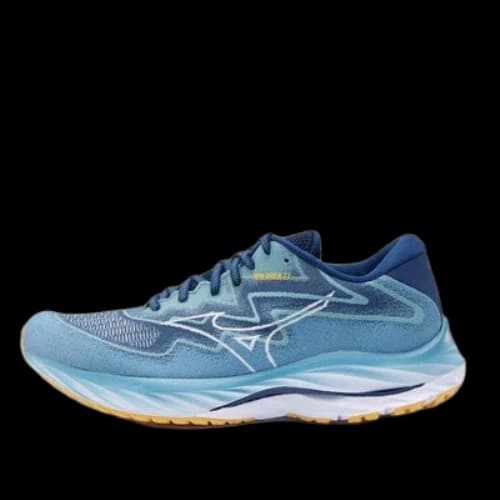 Mizuno Wave Rider 27 Shock Absorbing Bounce LowTop 'Blue'