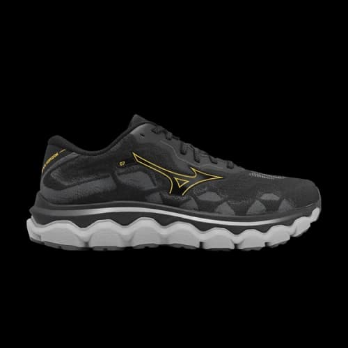Mizuno Wave Horizon 7 4E Wide 'Black Citrus'