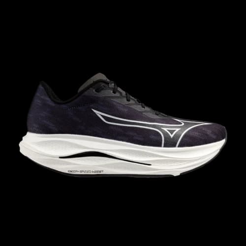 Mizuno Wave Rebellion Flash 3 Wide 'Black White'