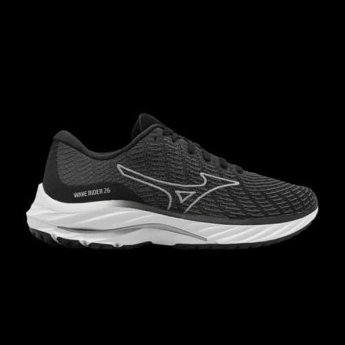 Mizuno Wave Rider 26 SSW 'Black White' (Women's)