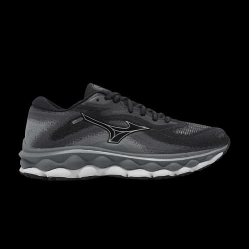 Mizuno Wave Sky 7 Super Wide 'Black Silverstar' (Women's)