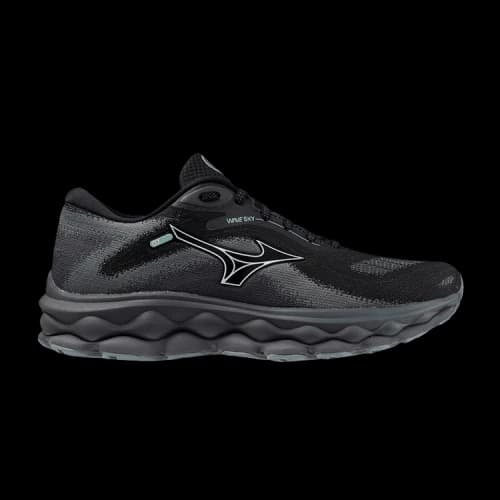 Mizuno Wave Sky 7 Wide 'Black Turbulence' (Women's)