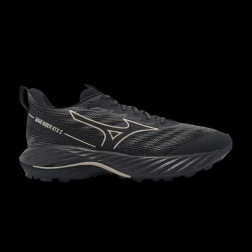 Mizuno Wave Rider Gore-Tex 2 Super Wide 'Black Gold' (Women's)