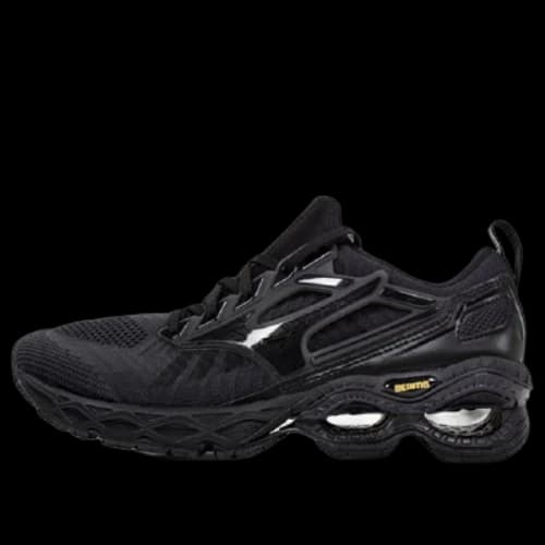 Mizuno x High Snobiety x Beams Wave Creation Waveknit Black