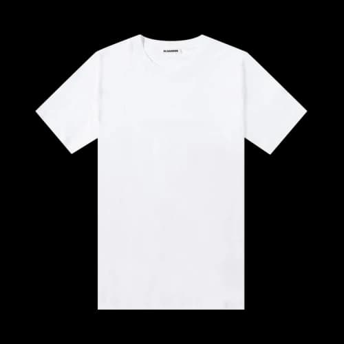 Jil Sander Regular Fit Crew Tee 'White'