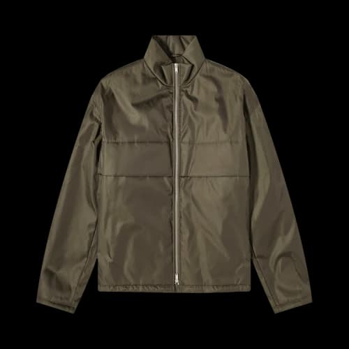 Jil Sander Nylon Zip Sports Jacket 'Dark Green'