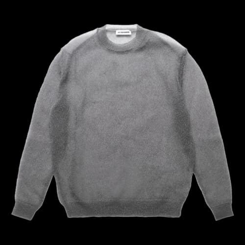 Jil Sander Translucent Layered Sweater 'Grey'