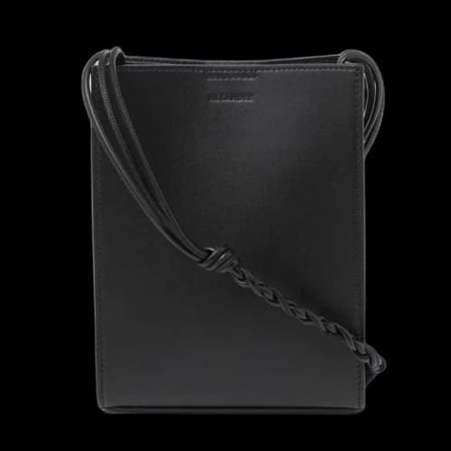 Jil Sander Tangle Small Shoulder Bag Black
