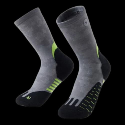 Mizuno PERFORMANCE Sport Socks 'Black Grey ' (Women's)