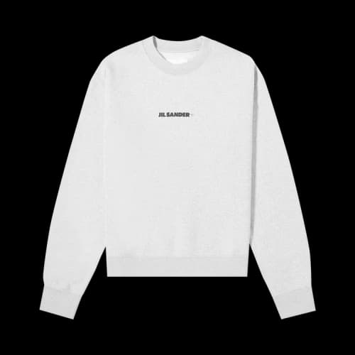 Jil Sander Logo Sweatshirt 'Grey'