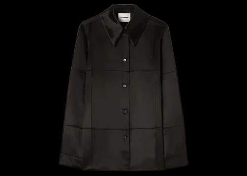 Jil Sander Women's Relaxed Fit Shirt Black
