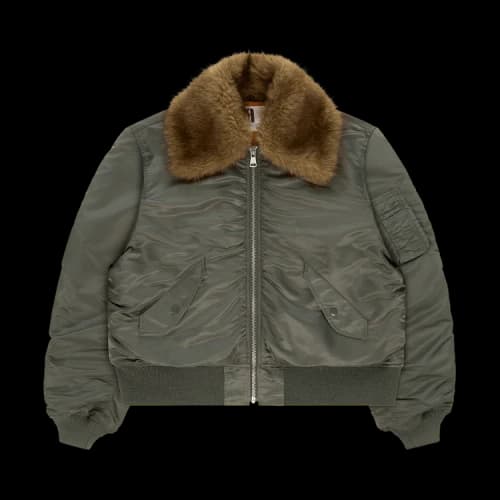 Sp5der Flight Jacket 'Army Green'