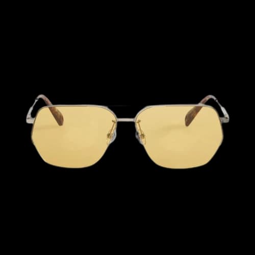 Jacquemus Aviator Sunglasses 'Silver/Brown'