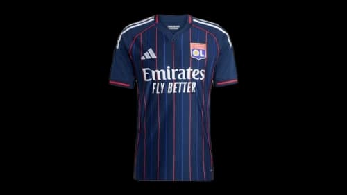 adidas Olympique Lyonnais 25/26 Away Jersey Night Indigo