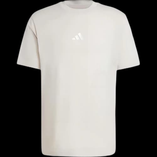 adidas Essentials Small Logo Single Jersey T-Shirt Wonder Alumina/White