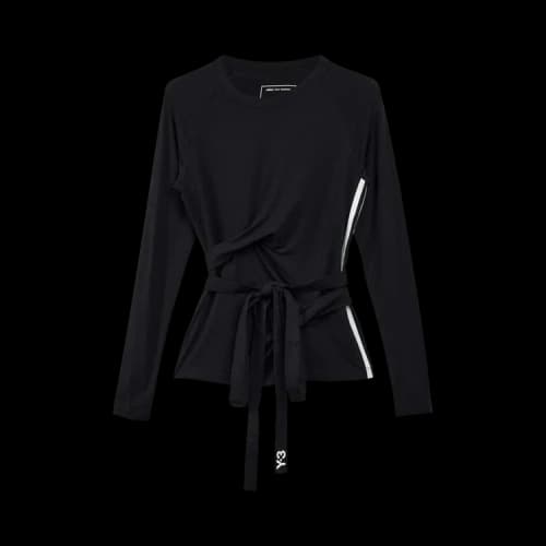 adidas Women's Y-3 L/S Tee Black