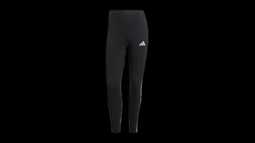 adidas Women's Essentials 3-Stripes Cotton Leggings Black/White
