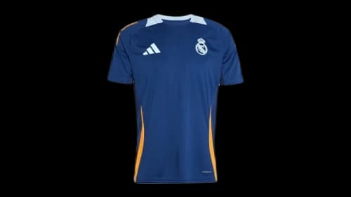adidas Real Madrid Tiro 24 Competition Jersey Team Navy Blue 2/Crew Orange/Glow Blue